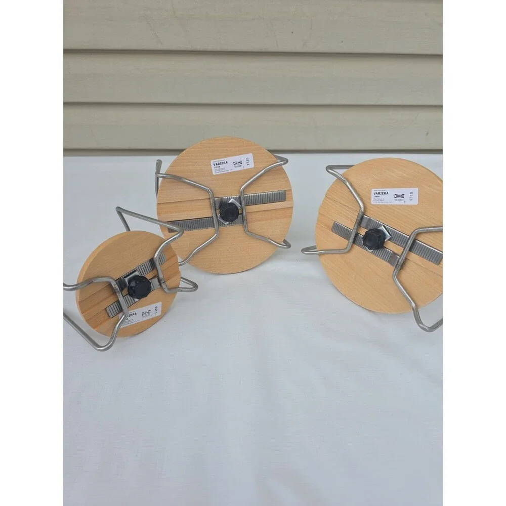 Ikea RATIONELL VARIERA Adjustable Plate Holder 3 Pieces